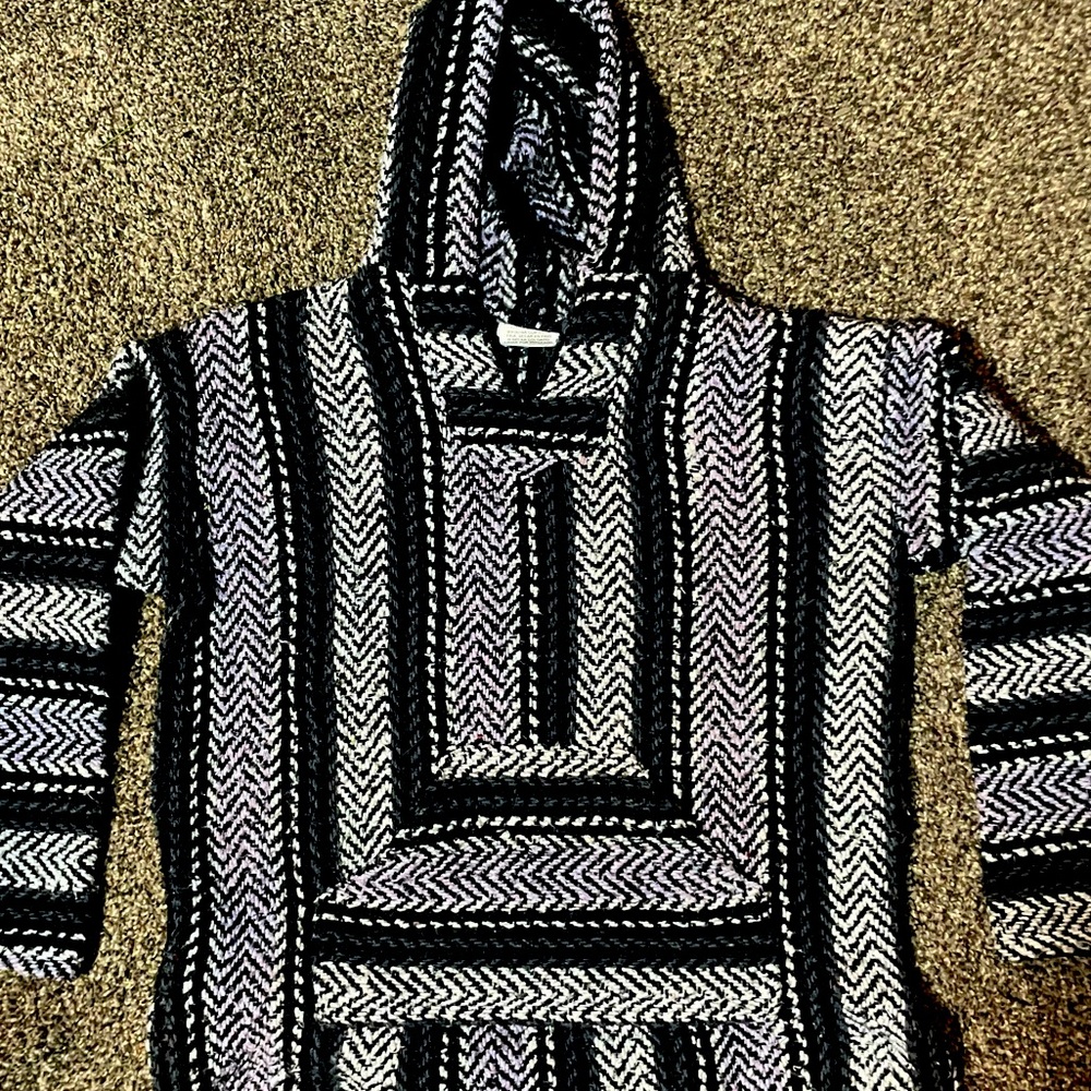 Drug Rug | Size Large | Purple/Black/White